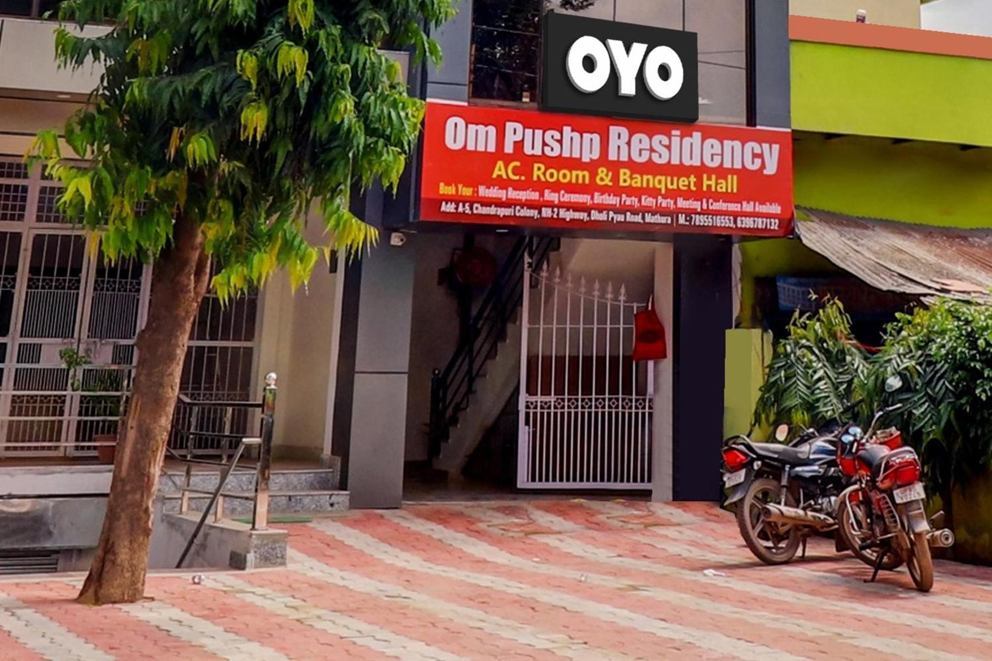 Hotel O Om Pushp Residency Mathura Zewnętrze zdjęcie