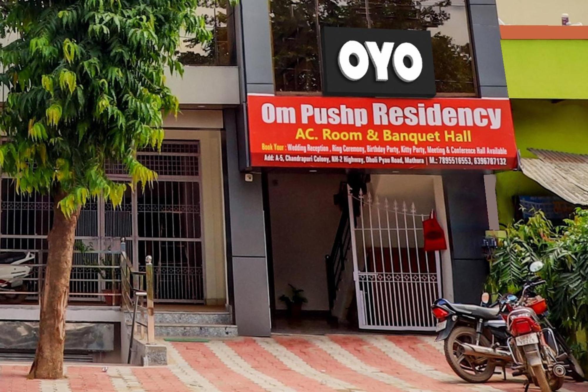 Hotel O Om Pushp Residency Mathura Zewnętrze zdjęcie