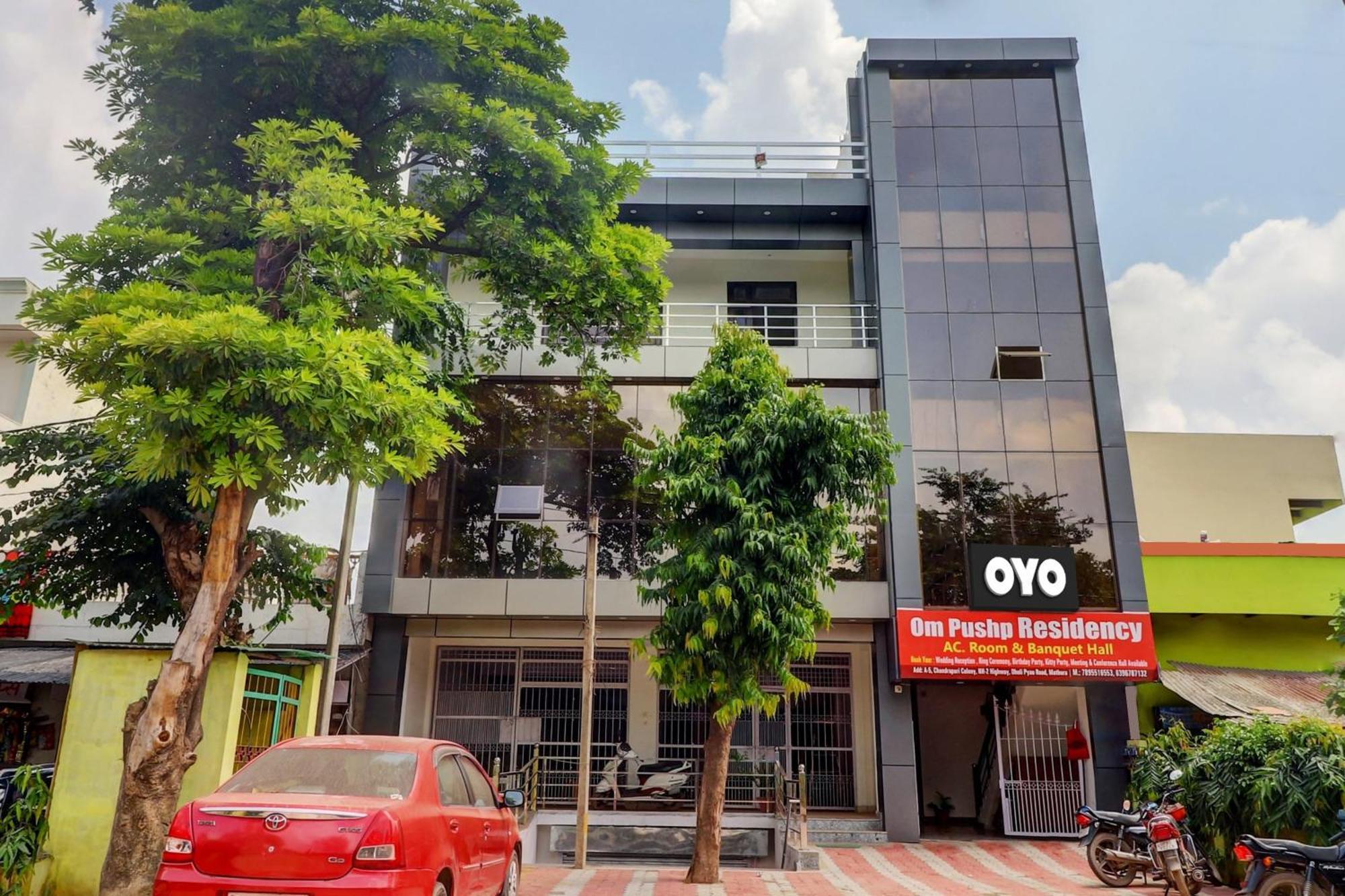 Hotel O Om Pushp Residency Mathura Zewnętrze zdjęcie